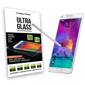Защитное стекло Hаppy Mobile Ultra Glass Premium 0.3mm,2.5D для Samsung Galaxy Note 4